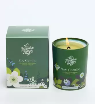 Irish Soap Company Lavender, Rosemary & Mint Candle