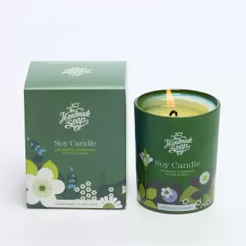 Irish Soap Company Lavender, Rosemary & Mint Candle