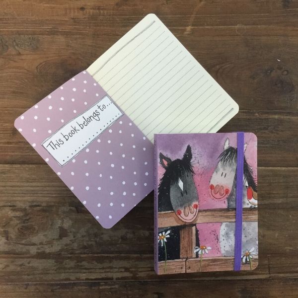 Alex Clark Horse Whispers Small Chunky Notebook