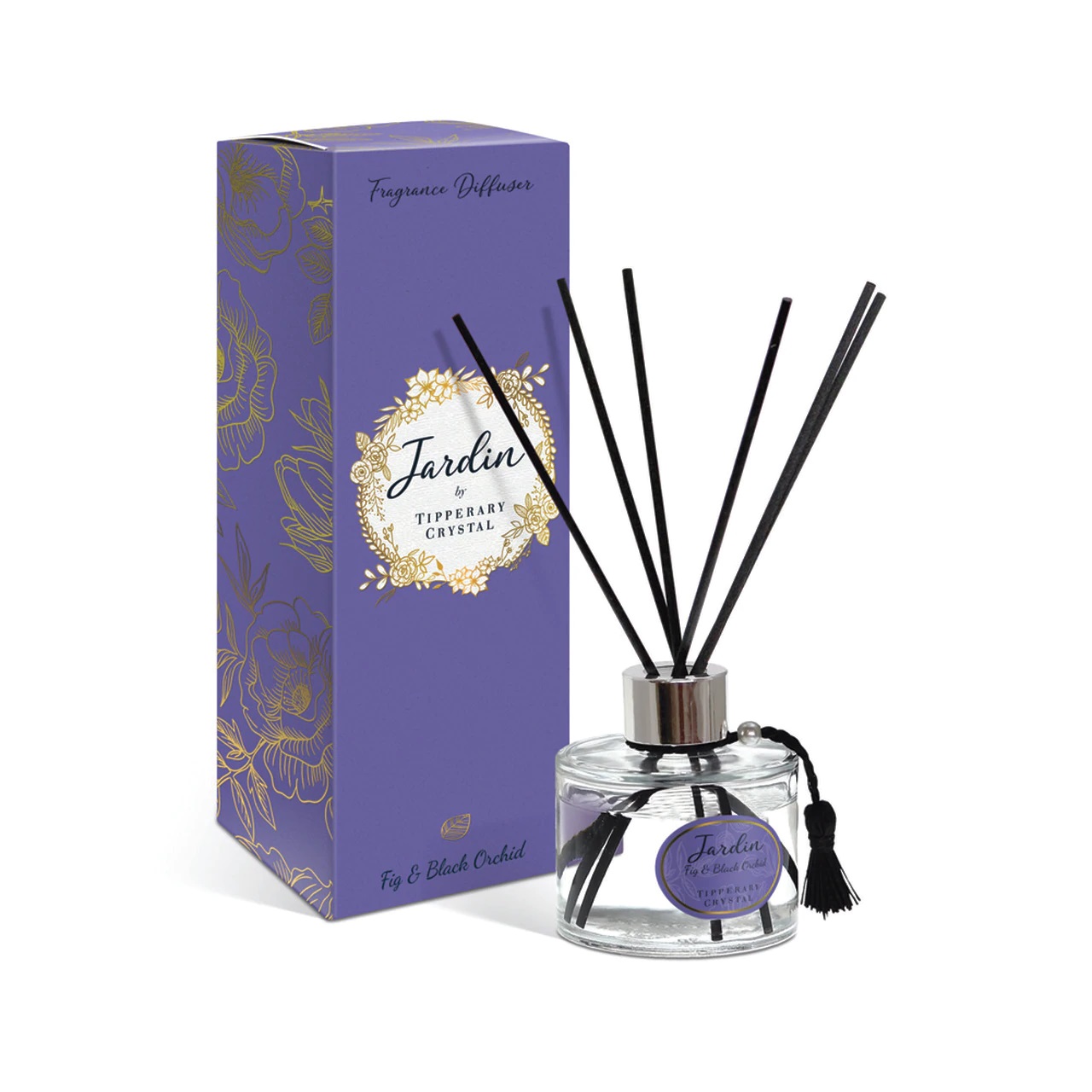 Tipperary Crystal Jardin Diffuser Fig & Black Orchid