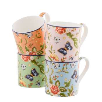 Aynsley Cottage Garden Windsor Mug Set