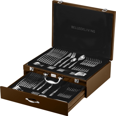 Belleek Living Tidal 72-Piece Cutlery Set