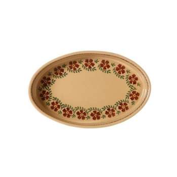 Nicholas Mosse Small Oval Oven Dish Old Rose