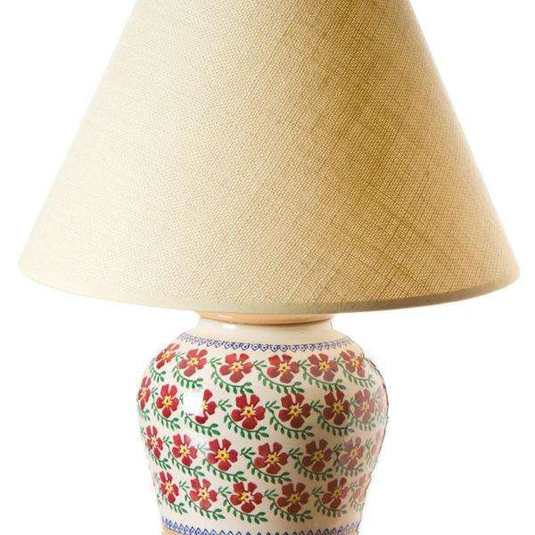 This Nicholas Mosse 7" Lamp Old Rose base is carefully handcrafted by our team of Irish potters.