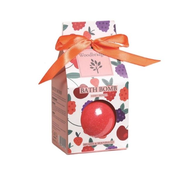 Very Berry Fragranced Bath Bomb By Woodbridge