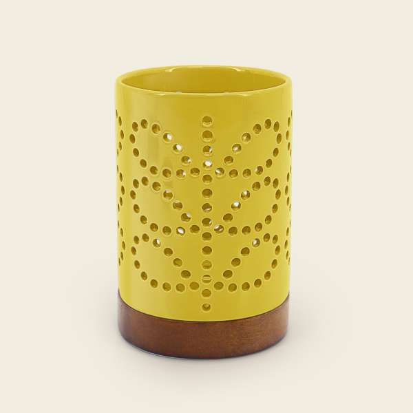 Orla Kiely Linear Stem Ceramic Lantern Sunflower