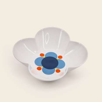 Orla Kiely Flower Shaped Serving Bowl