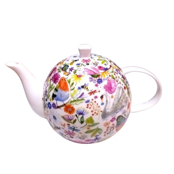 Shannonbridge Pottery Swan Garden Teapot