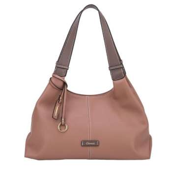 Gionni Rose Hobo Shoulder Bag With Contrast Handles