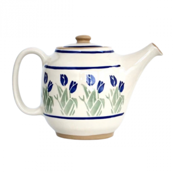 Nicholas Mosse Teapot Blue Blooms