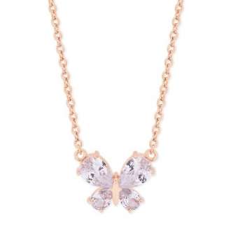 Butterfly Clear Diamond Pendant From Tipperary Crystal
