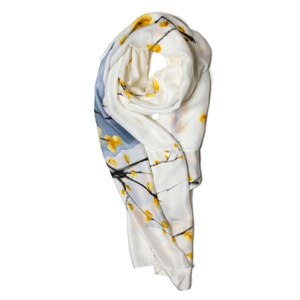 Galway Crystal Honey Blossoms Scarf