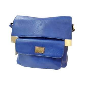 Bessie Royal Blue Front Pocket Crossbody Bag