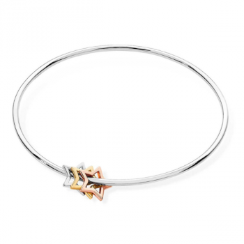 Triple Star Bangle from Tipperary Crystal