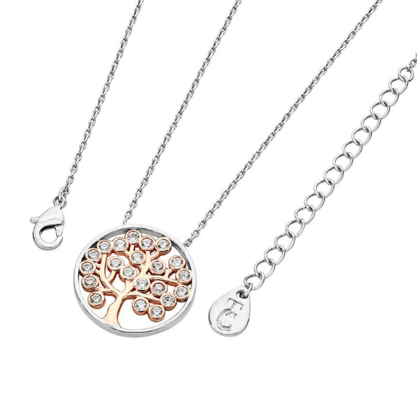 Tipperary Crystal Silver Tree of Life Pendant