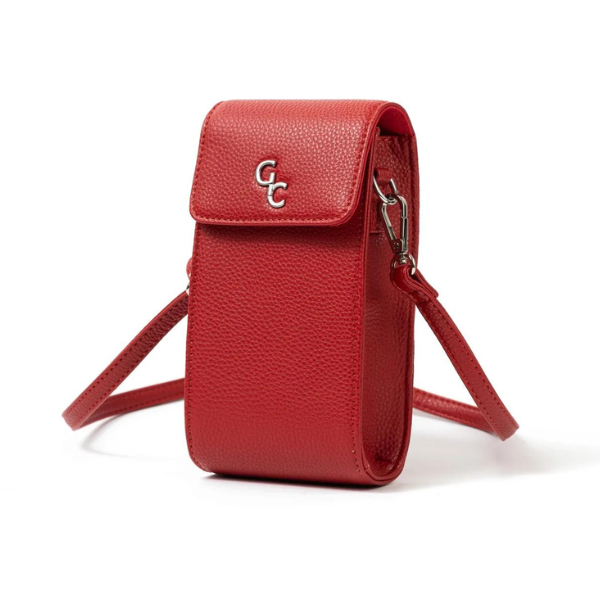 Galway Crystal Mini Cross Body Bag - Red