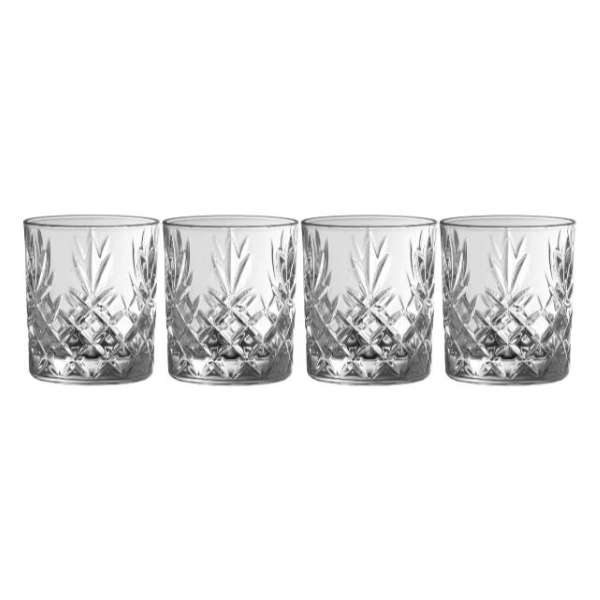 Galway Crystal Renmore Whiskey Glass Set of 4