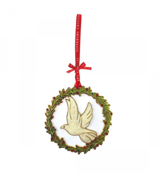 Tipperary Crystal Sparkle Dove Christmas Decoration