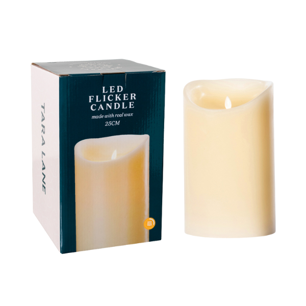 25cm Flicker LED Candle