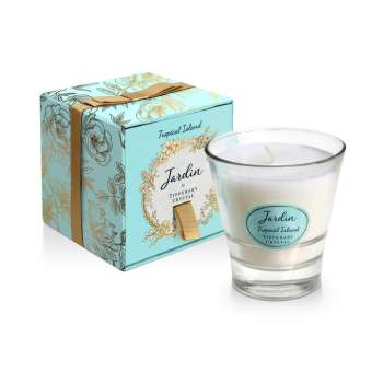 Tipperary Crystal Jardin Tropical Island Candle