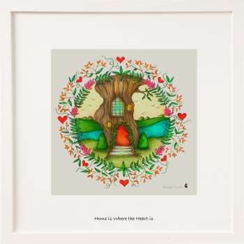 Belinda Northcote Miniature - Home Is Where The Heart Is