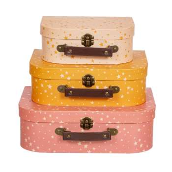 Little Stars Suitcases-Set of 3