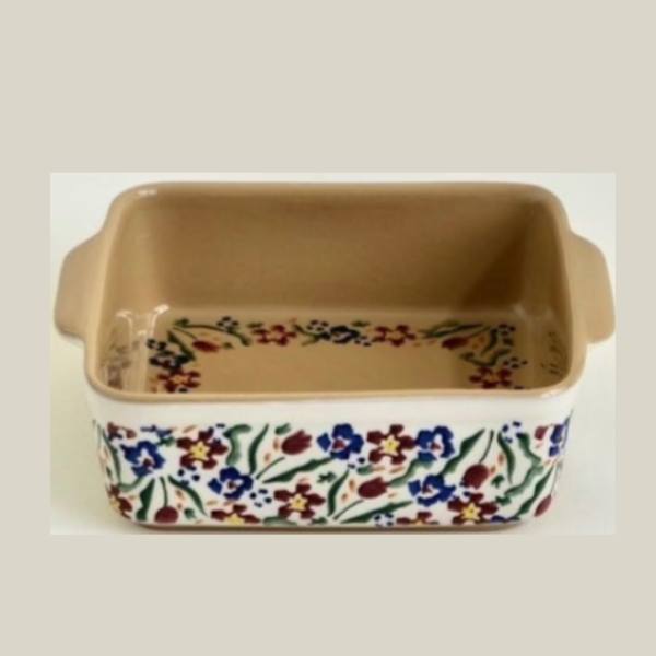 Nicholas Mosse Wildflower Meadow Small Square Oven Dish