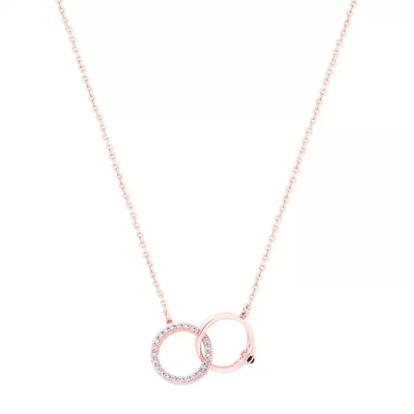 Tipperary Crystal BEE ROSE GOLD INFINITY PENDANT