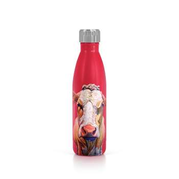 Eoin O'Connor Metal Water Bottle "Pull the udder one"