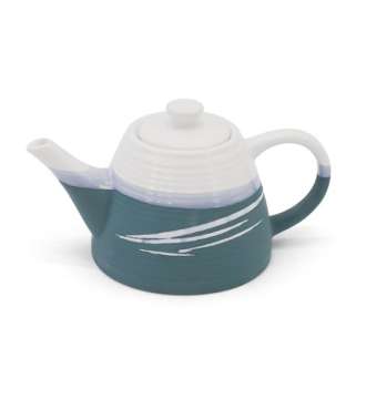 Paul Maloney Pottery Teal TeaPot