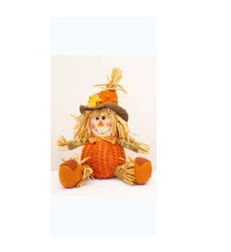 Enchante Scarecrow Pumpkin Sitter