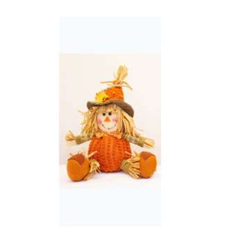 Enchante Scarecrow Pumpkin Sitter