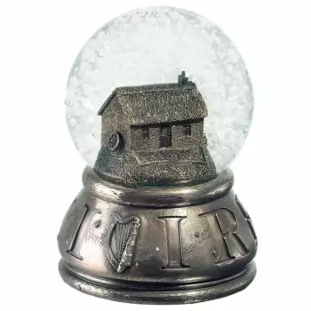 Genesis Irish Cottage Snow Globe