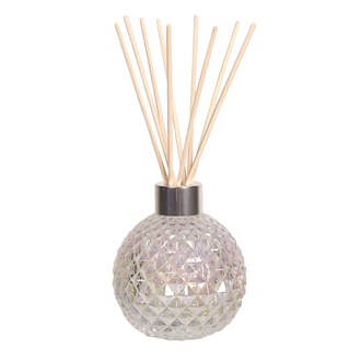 Aroma Clear Glass Reed Diffuser & 50 Rattan Reeds