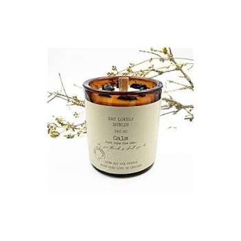 Eau Lovely So Calm Candle with Black Hermatite