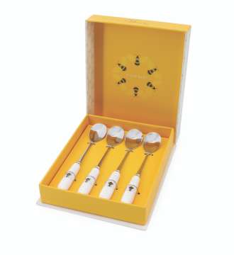 Tipperary Crystal Bee Collection Dessert Spoon Set