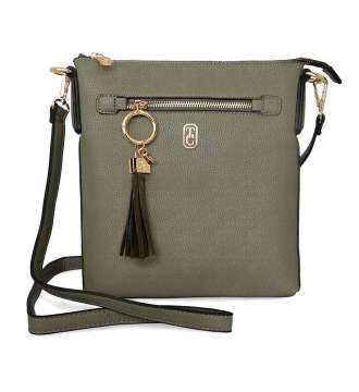 Tipperary Crystal Chelsea Crossbody Bag Olive
