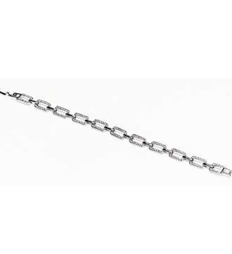 Newgrange Living Silver Diamond Bracelet