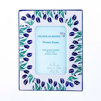 Nicholas Mosse Picture Frame Blue Blooms