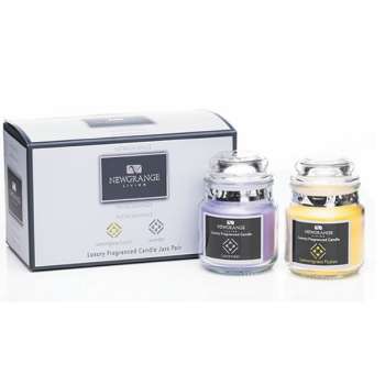 Newgrange Living Luxury Fragranced Candle Jars Pair