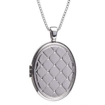 Newgrange Living Silver Locket Pendant