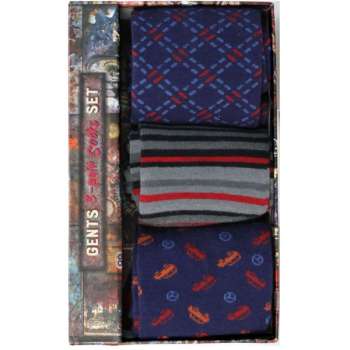 Gents 3 Pair Sock Set